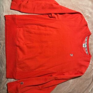 PINK Victoria's Secret Vibrant Red Sweatshirt